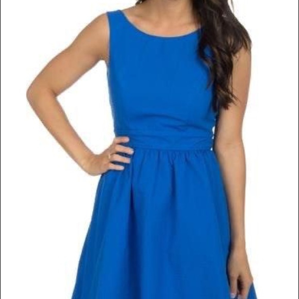 Lauren James Emerson Royal Blue Dress